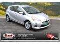 2012 Classic Silver Metallic Toyota Prius c Hybrid Two  photo #1