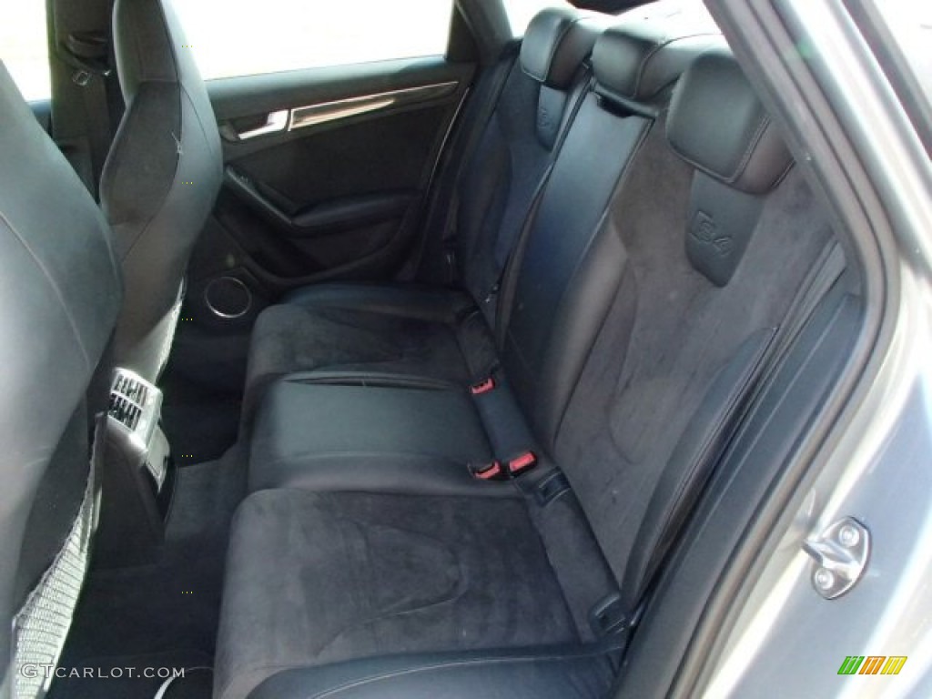 Black Interior 2010 Audi S4 3.0 quattro Sedan Photo #87372214