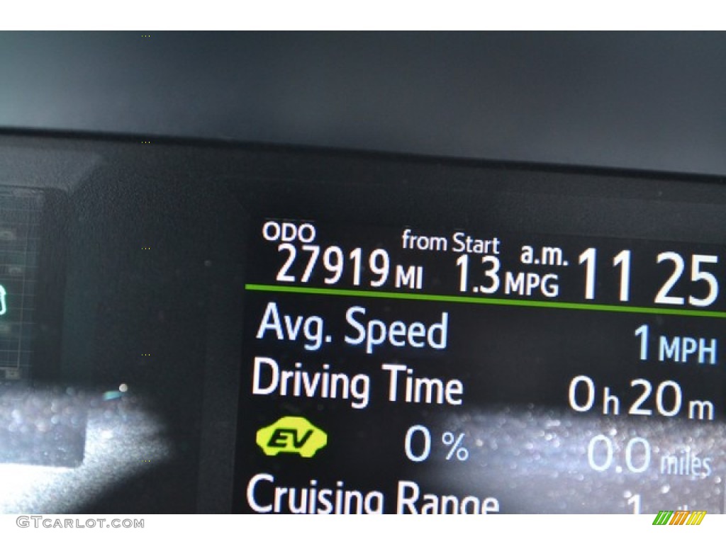 2012 Prius c Hybrid Two - Classic Silver Metallic / Light Blue Gray/Black photo #26