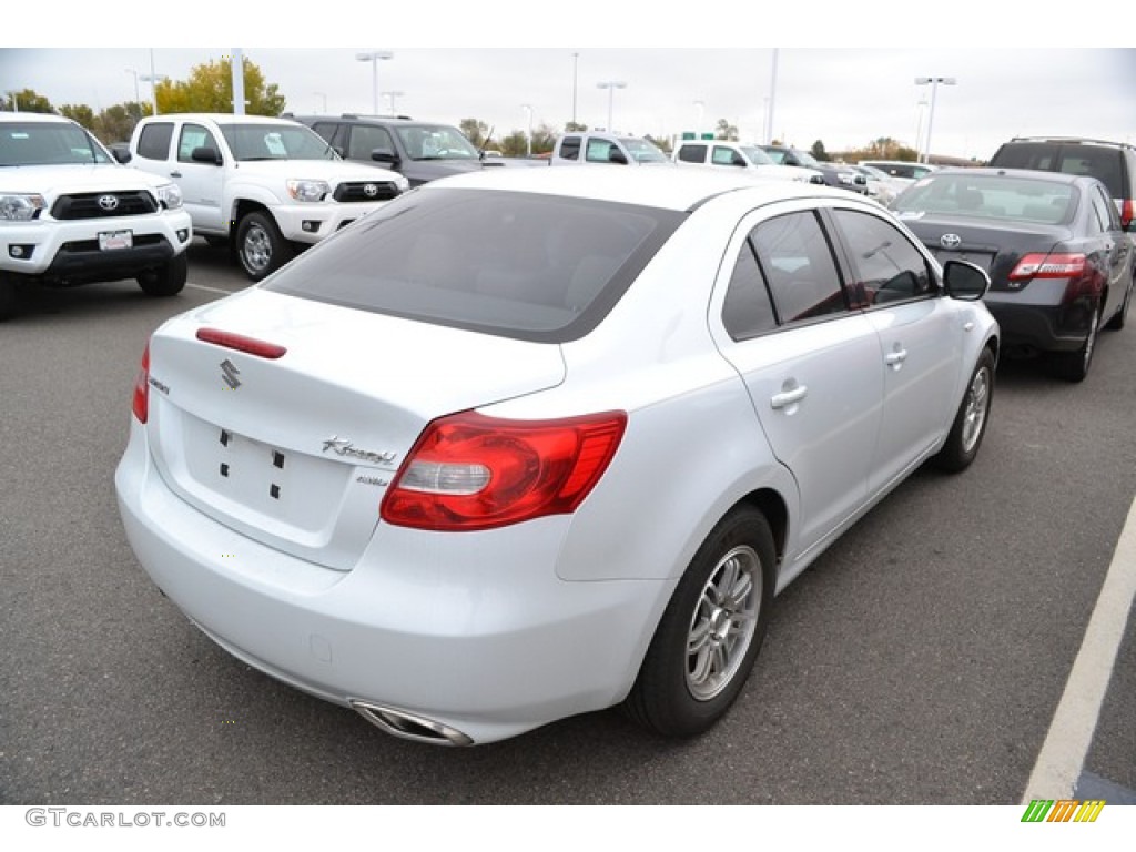 White Water Pearl 2011 Suzuki Kizashi SE AWD Exterior Photo #87372613