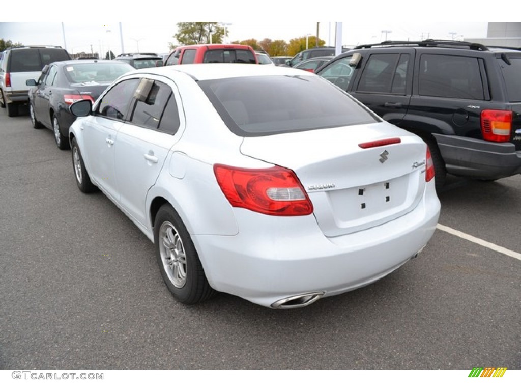 White Water Pearl 2011 Suzuki Kizashi SE AWD Exterior Photo #87372631
