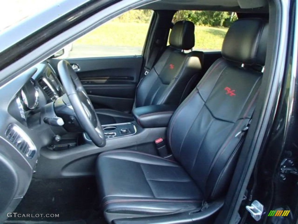 Black Interior 2011 Dodge Durango R/T 4x4 Photo #87373015