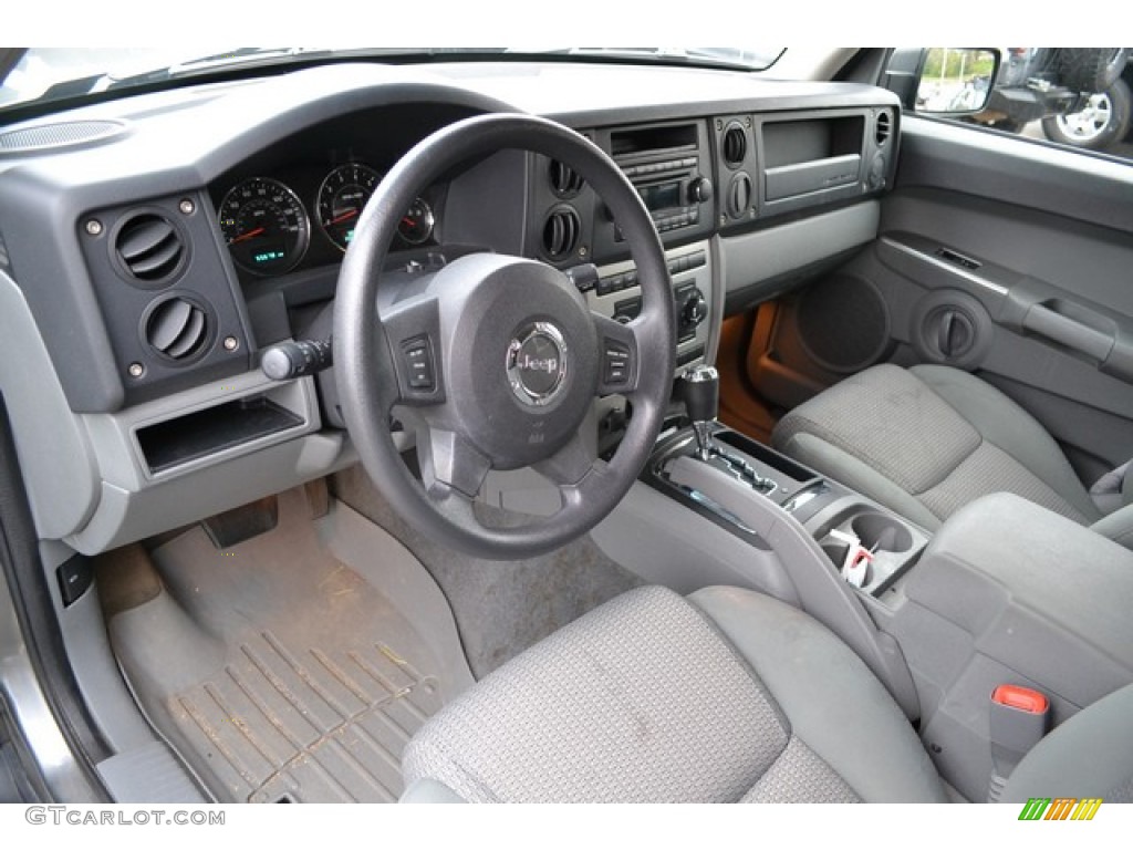 2007 Commander Sport 4x4 - Mineral Gray Metallic / Medium Slate Gray photo #5