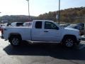 2008 Summit White GMC Sierra 1500 SLE Extended Cab 4x4  photo #4