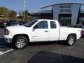 2008 Summit White GMC Sierra 1500 SLE Extended Cab 4x4  photo #8