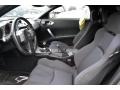 2004 Nissan 350Z Carbon Black Interior Front Seat Photo