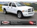 2004 Bright White Dodge Ram 1500 Laramie Quad Cab 4x4  photo #1