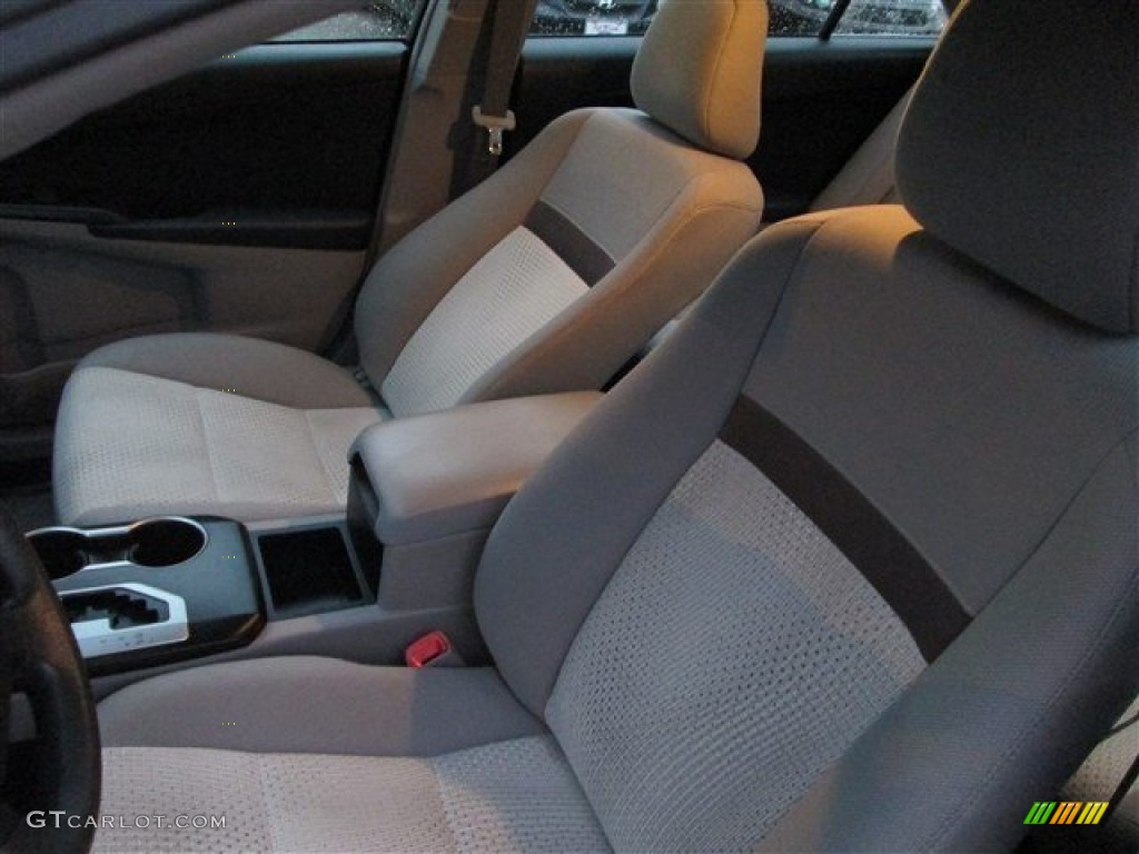 2012 Camry L - Cypress Green Pearl / Ash photo #7
