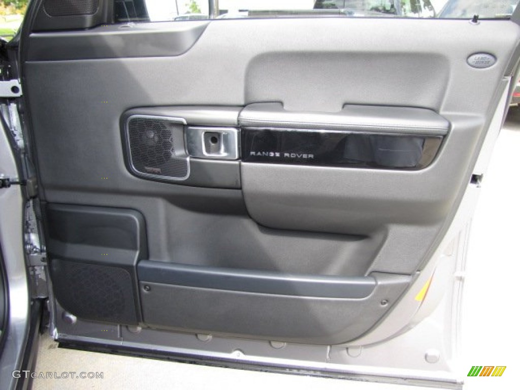 2012 Range Rover HSE - Orkney Grey Metallic / Jet photo #43