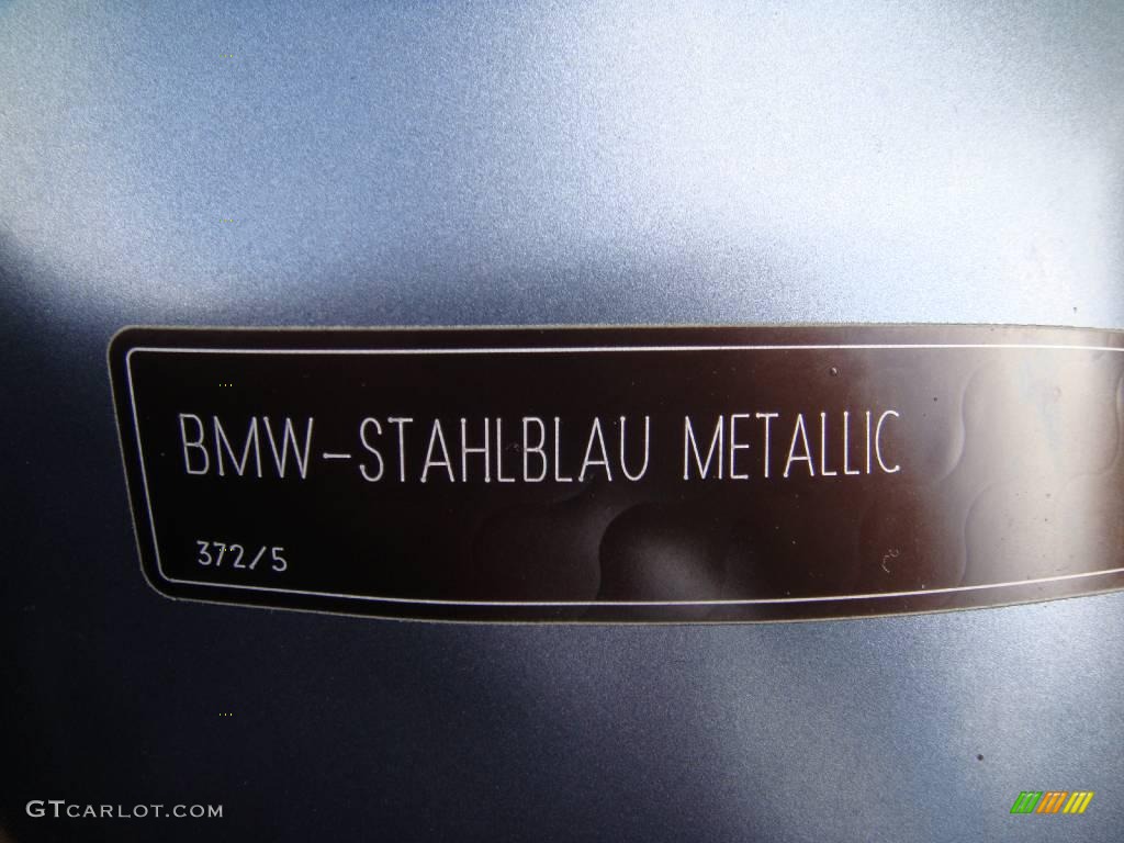 2005 3 Series 325xi Sedan - Steel Blue Metallic / Sand photo #32