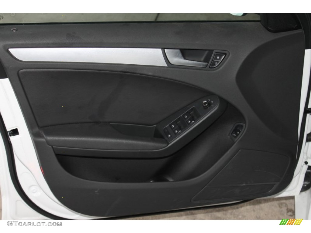 2012 A4 2.0T Sedan - Ibis White / Black photo #13