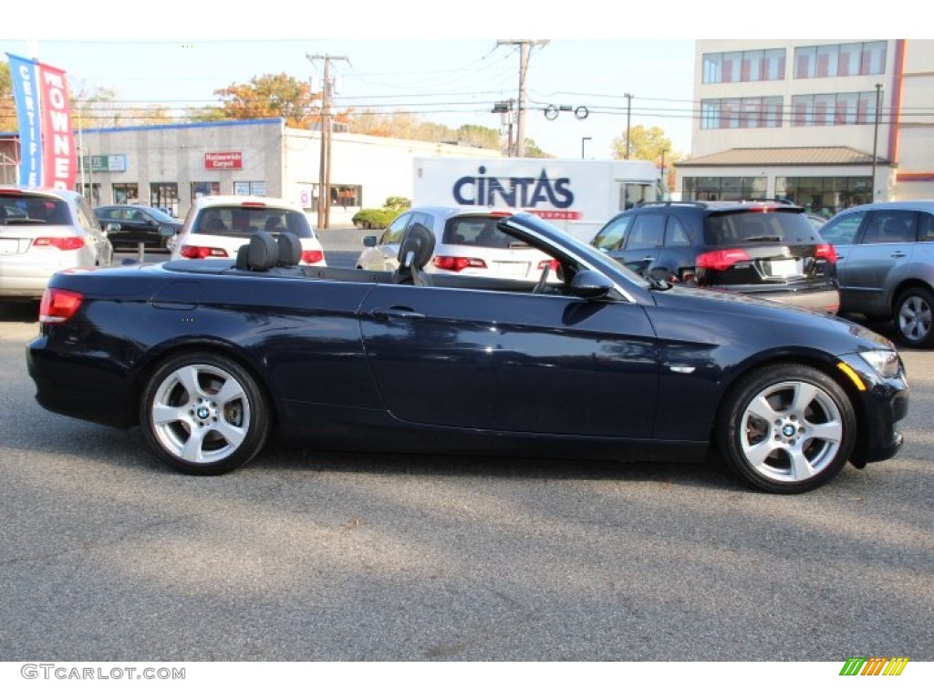 2007 3 Series 328i Convertible - Monaco Blue Metallic / Black photo #2