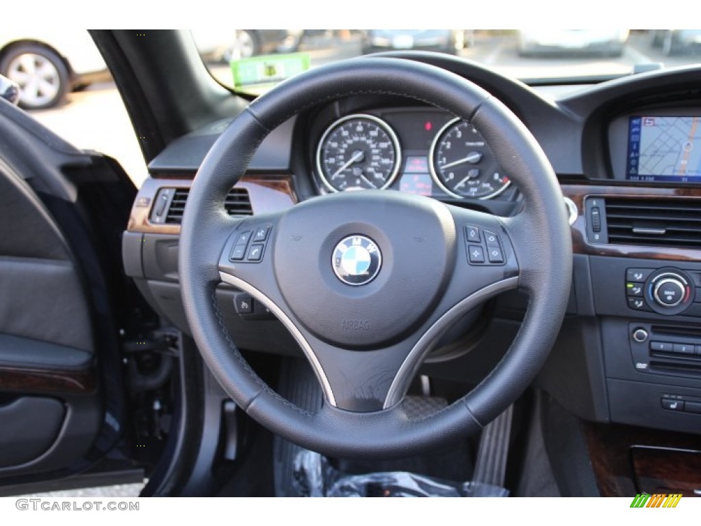 2007 3 Series 328i Convertible - Monaco Blue Metallic / Black photo #16