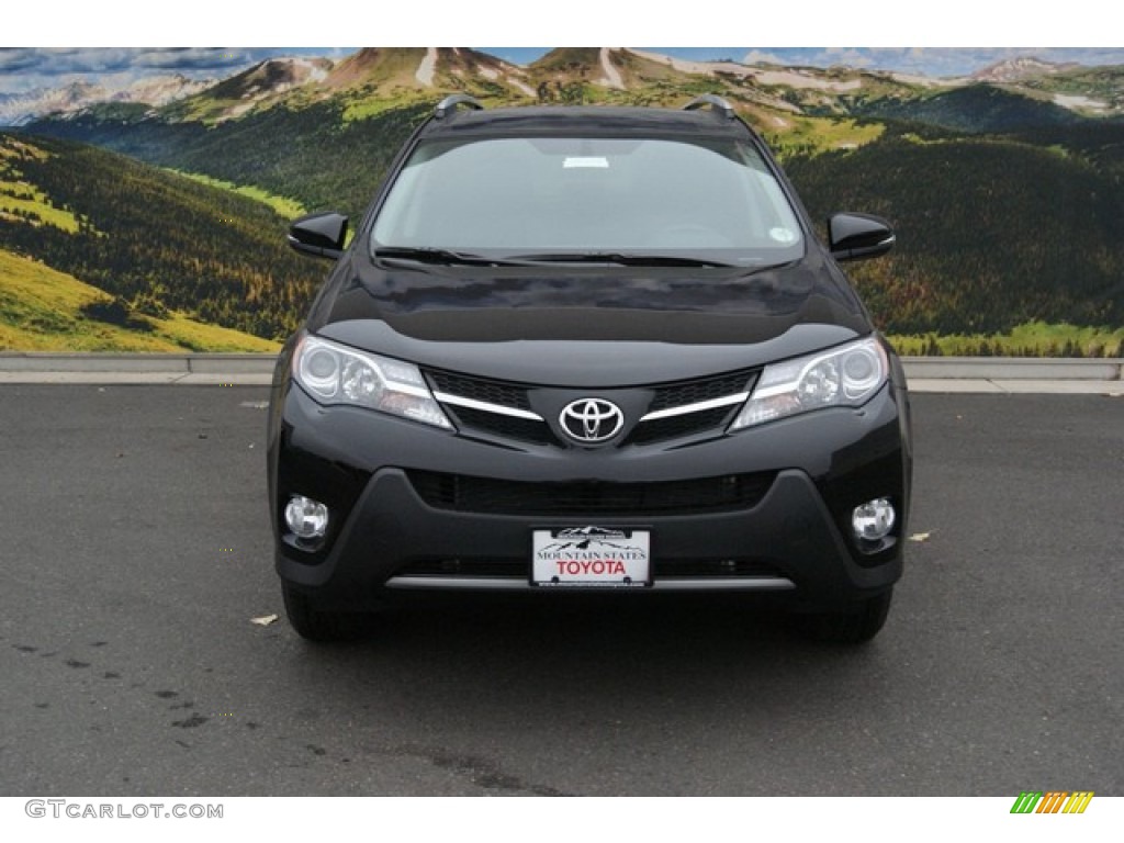 2013 RAV4 Limited AWD - Black / Terracotta photo #2