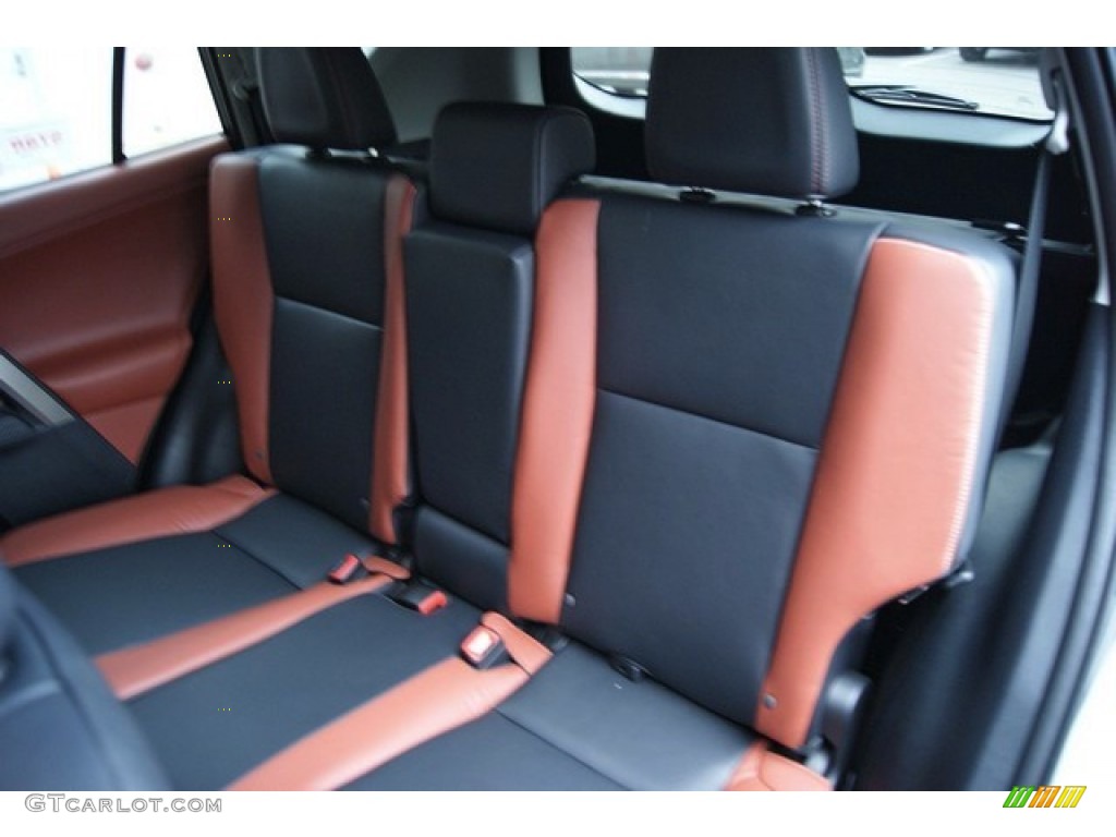 2013 RAV4 Limited AWD - Black / Terracotta photo #7