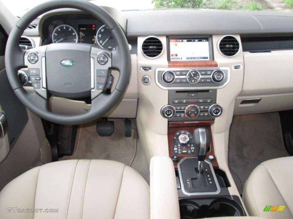 2013 Land Rover LR4 HSE Almond Dashboard Photo #87376570