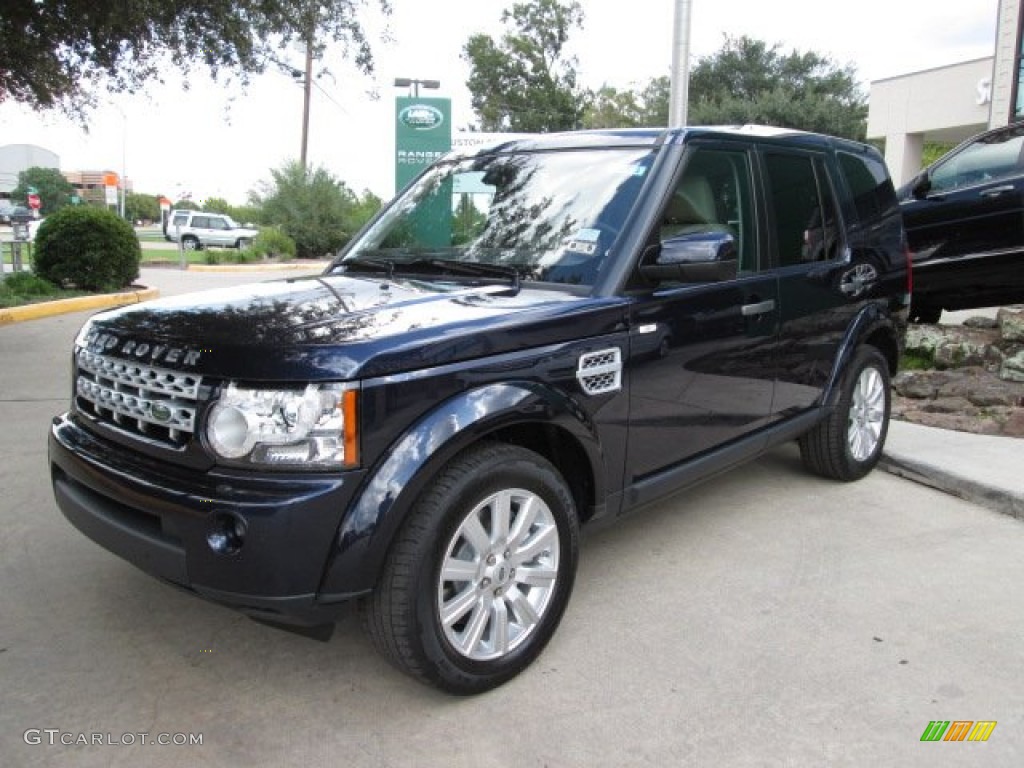 Baltic Blue Metallic 2013 Land Rover LR4 HSE Exterior Photo #87376600