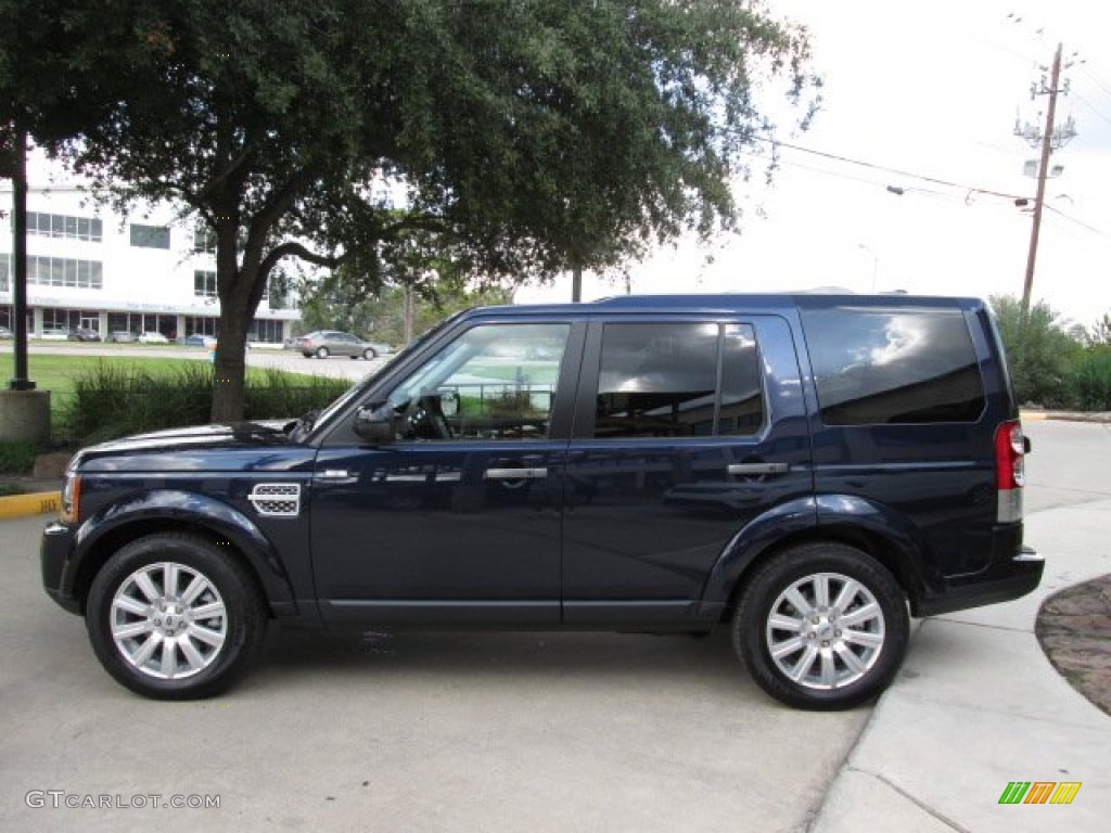 Baltic Blue Metallic 2013 Land Rover LR4 HSE Exterior Photo #87376627
