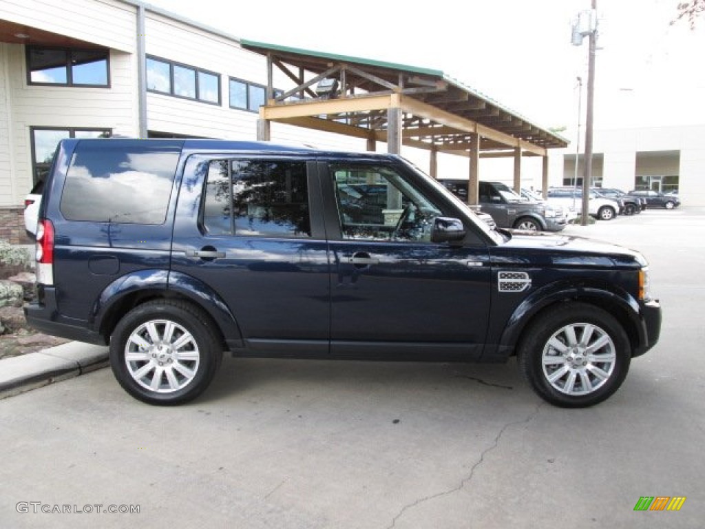 Baltic Blue Metallic 2013 Land Rover LR4 HSE Exterior Photo #87376702