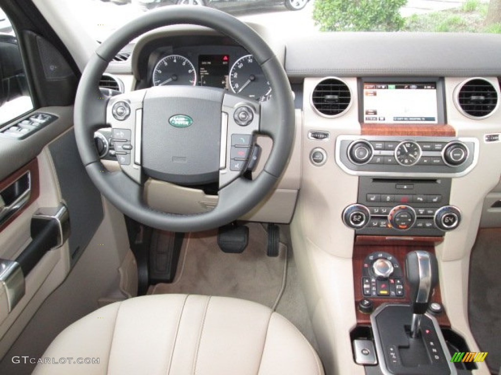 2013 Land Rover LR4 HSE Almond Dashboard Photo #87376713