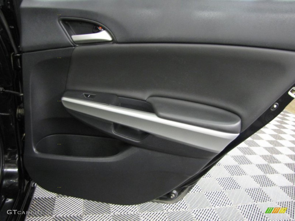 2009 Accord EX Sedan - Crystal Black Pearl / Black photo #14