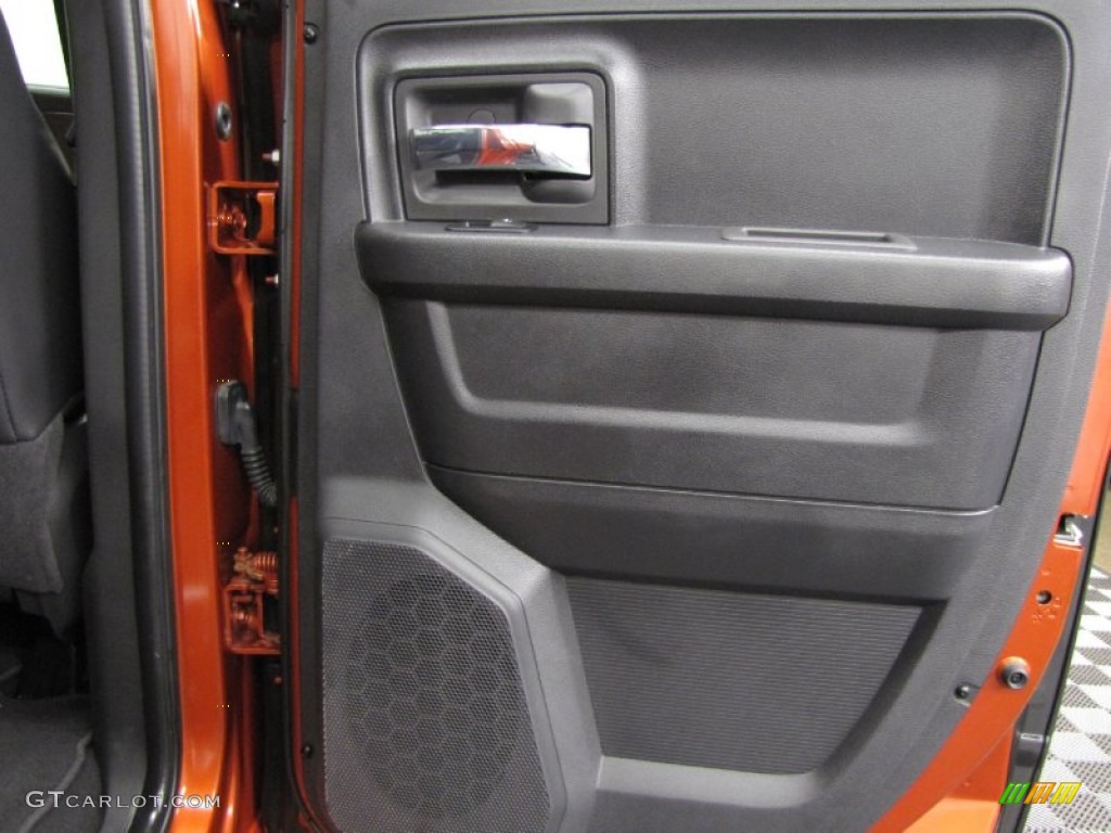 2009 Ram 1500 Sport Quad Cab 4x4 - Sunburst Orange Pearl / Dark Slate Gray photo #14