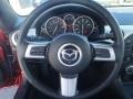 Dune Beige 2011 Mazda MX-5 Miata Grand Touring Roadster Steering Wheel