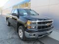 2014 Black Chevrolet Silverado 1500 LTZ Z71 Double Cab 4x4  photo #10