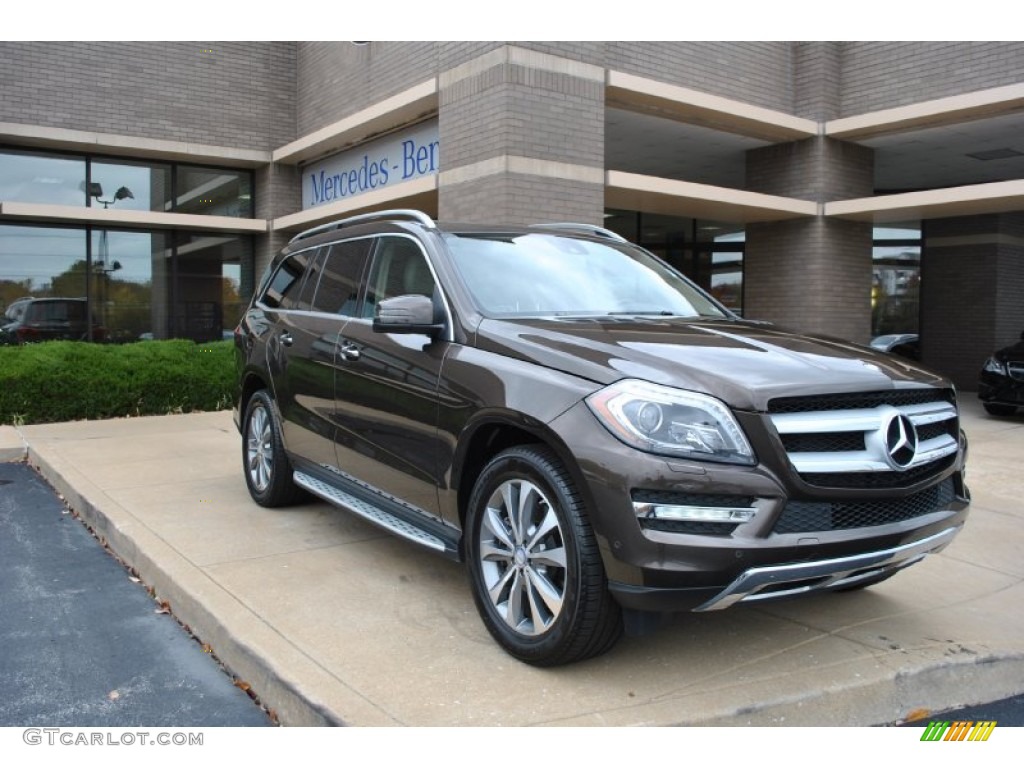 Dakota Brown Metallic 2013 Mercedes-Benz GL 450 4Matic Exterior Photo #87381829