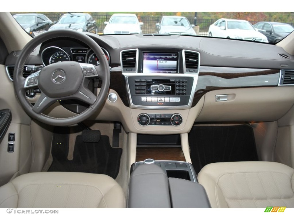 2013 Mercedes-Benz GL 450 4Matic Almond Beige Dashboard Photo #87381863