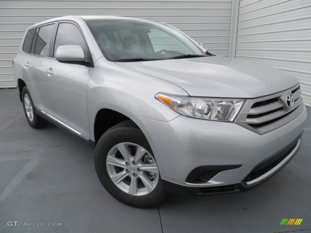 2013 Highlander V6 - Classic Silver Metallic / Ash photo #1