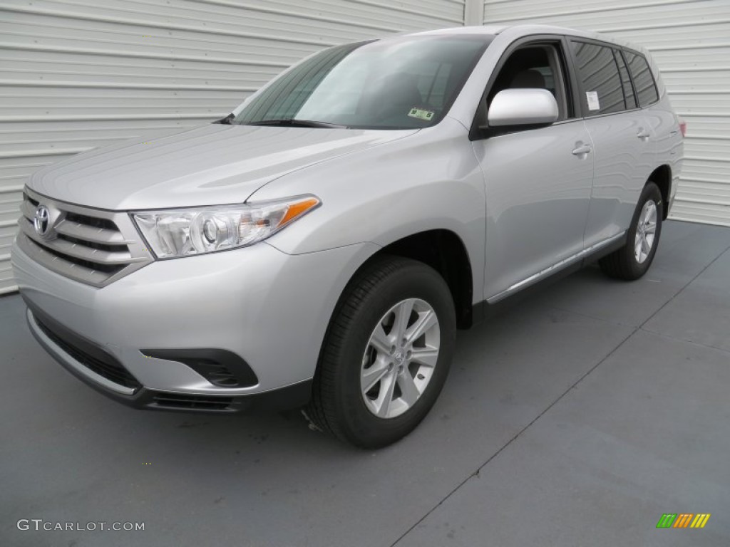 2013 Highlander V6 - Classic Silver Metallic / Ash photo #7