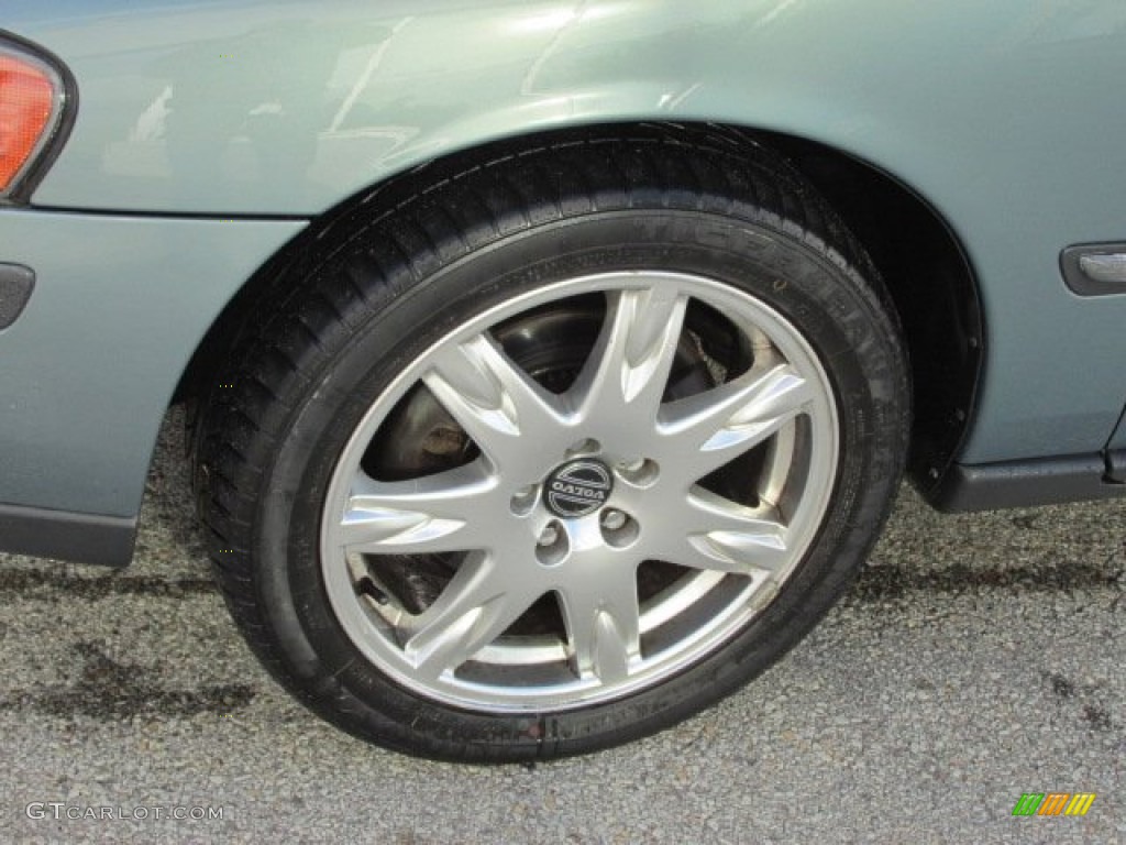 2002 S60 2.4T AWD - Platinum Green Metallic / Taupe/Light Taupe photo #8