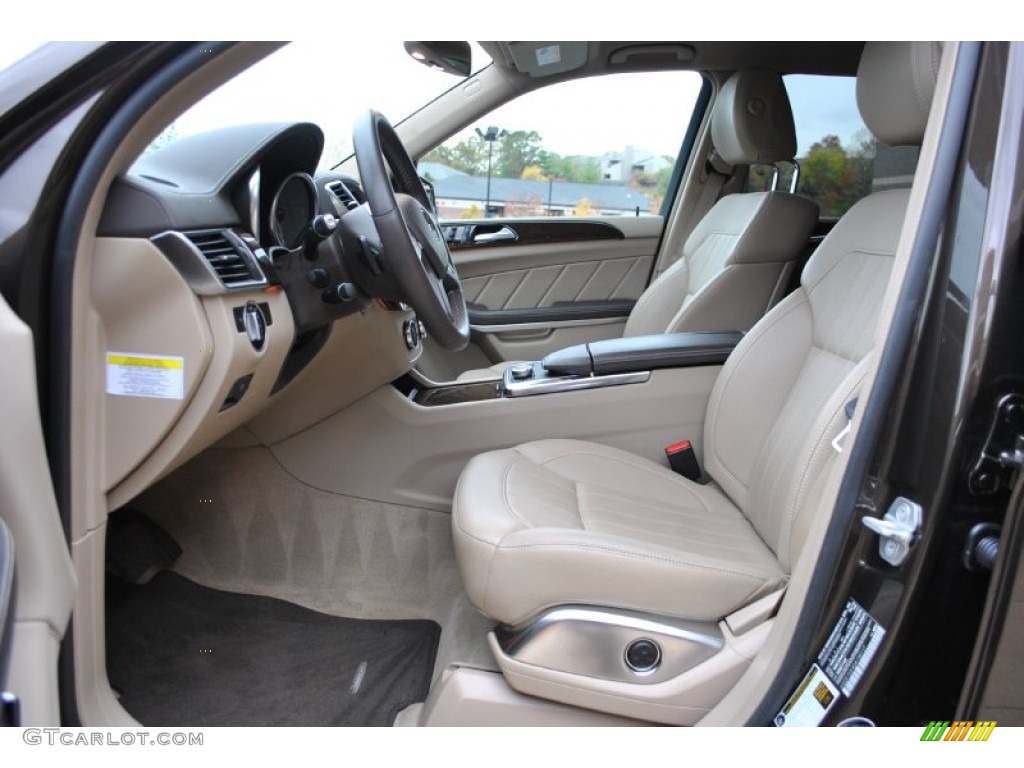 Almond Beige Interior 2013 Mercedes-Benz GL 450 4Matic Photo #87382300