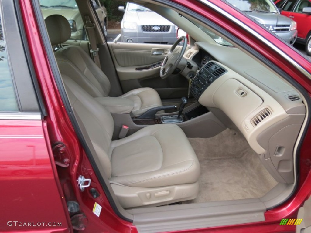 2001 Accord EX V6 Sedan - Firepepper Red Pearl / Ivory photo #11