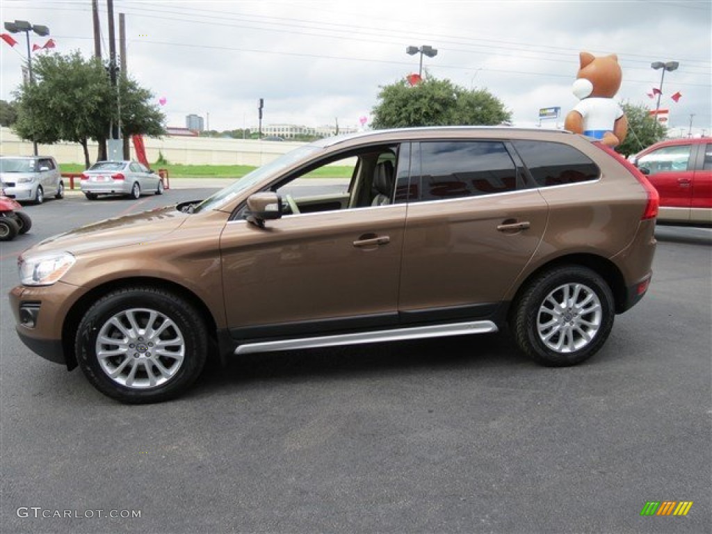 2010 XC60 T6 AWD - Terra Bronze Metallic / Sandstone/Espresso photo #4