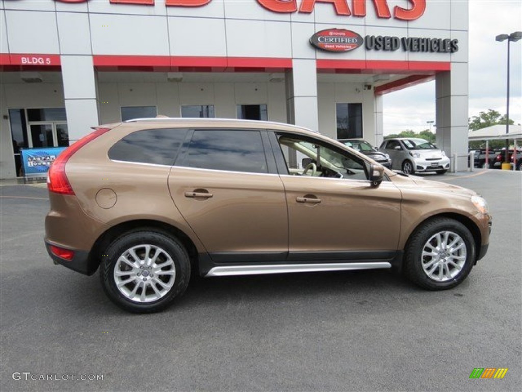 2010 XC60 T6 AWD - Terra Bronze Metallic / Sandstone/Espresso photo #8