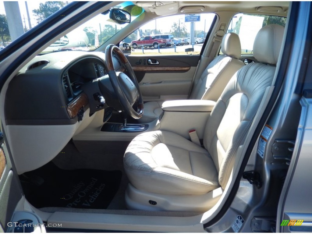 Light Parchment Interior 2001 Lincoln Continental Standard Continental Model Photo #87383289