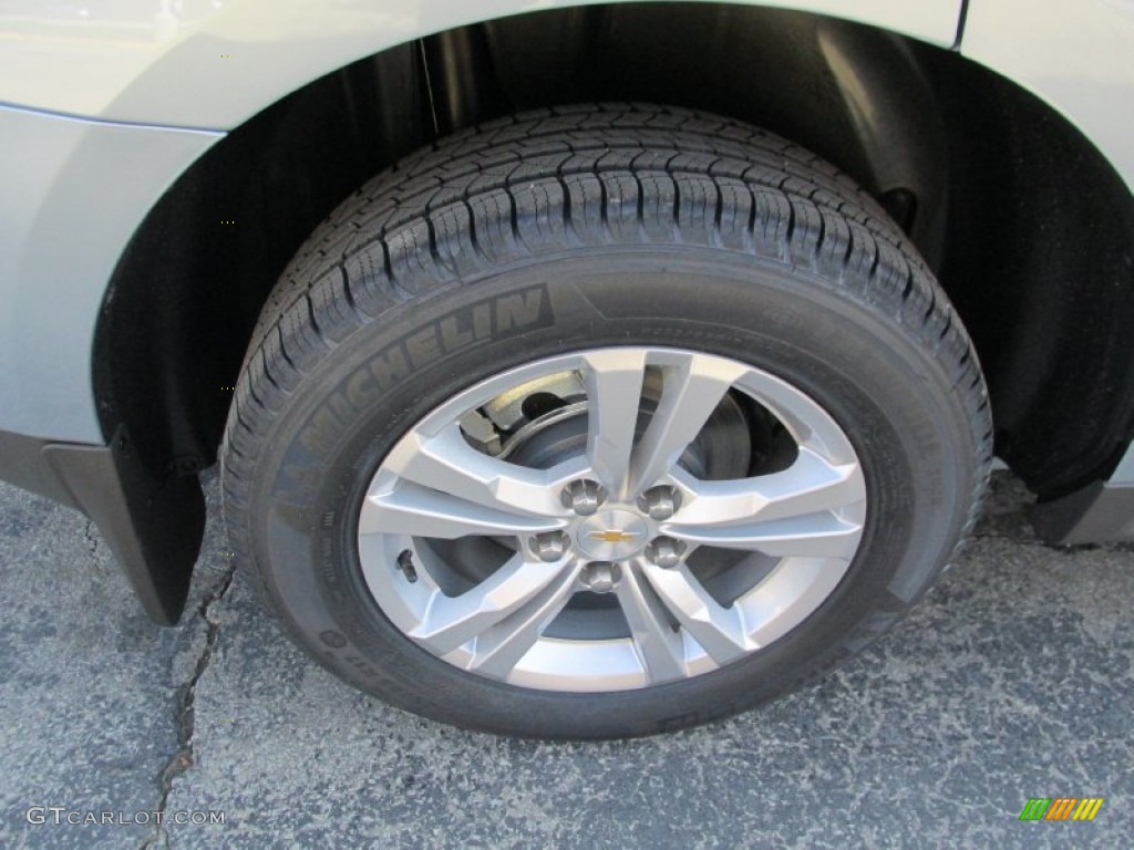 2014 Equinox LS AWD - Silver Topaz Metallic / Jet Black photo #3