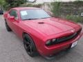 2009 Inferno Red Crystal Pearl Coat Dodge Challenger R/T  photo #2