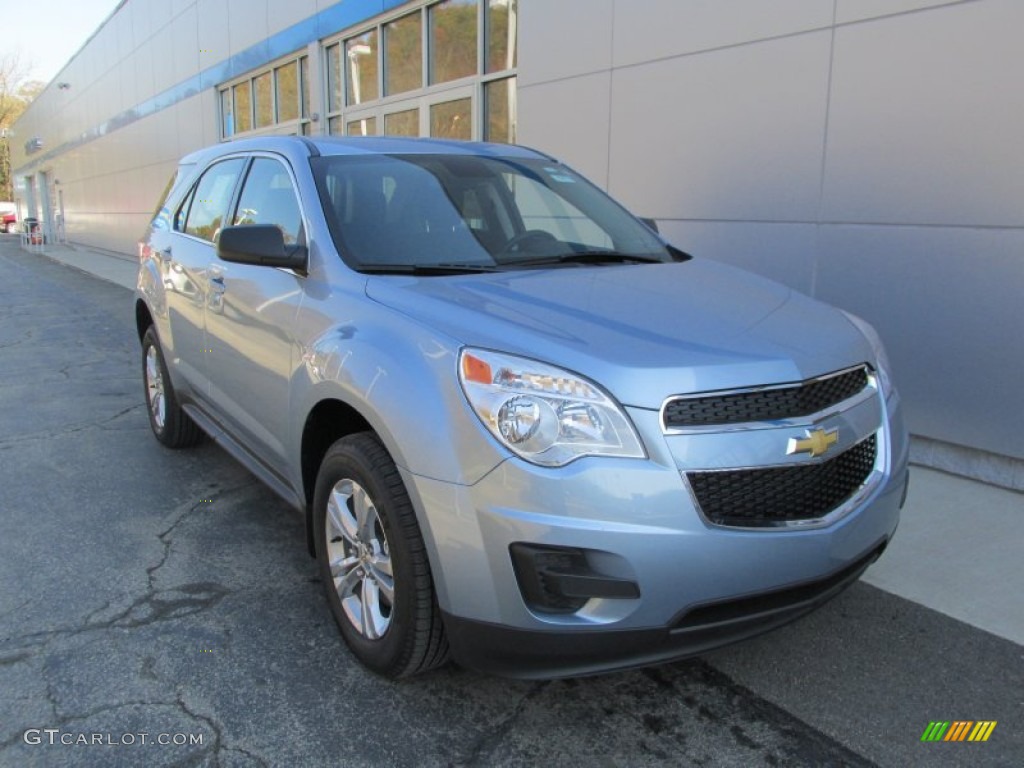 2014 Equinox LS AWD - Silver Topaz Metallic / Jet Black photo #10