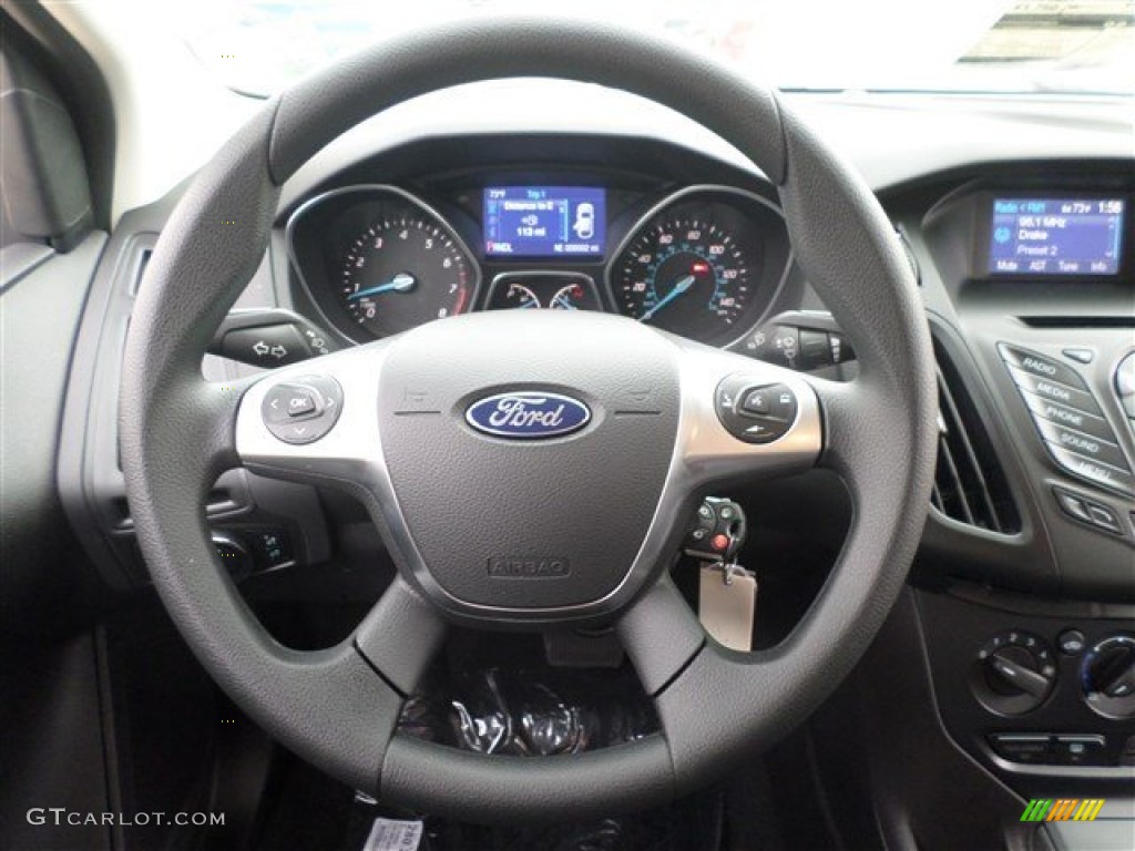 2014 Focus S Sedan - Sterling Gray / Charcoal Black photo #17