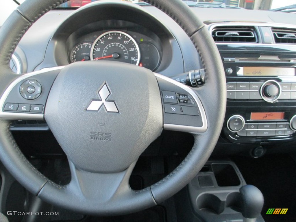 2014 Mitsubishi Mirage ES Controls Photo #87385761