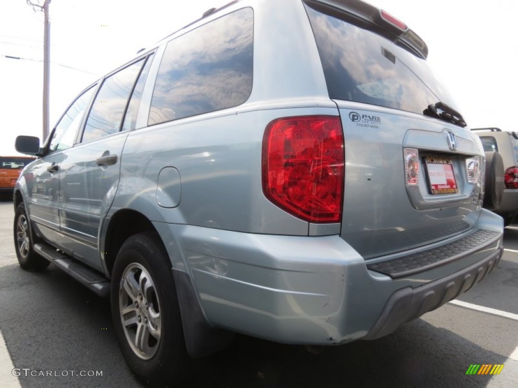 2003 Pilot EX 4WD - Havasu Blue Metallic / Gray photo #2