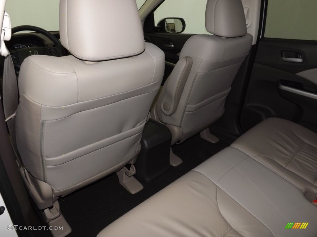 2014 CR-V EX-L - White Diamond Pearl / Beige photo #27