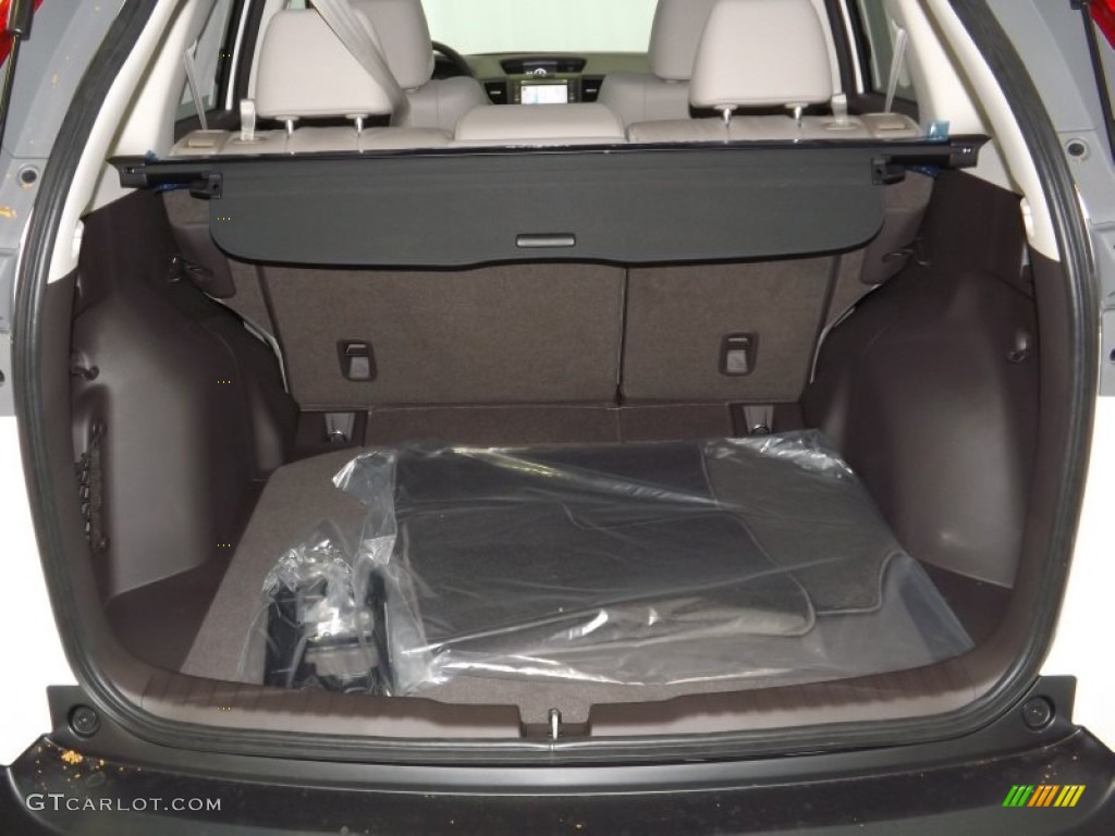 2014 CR-V EX-L - White Diamond Pearl / Beige photo #29