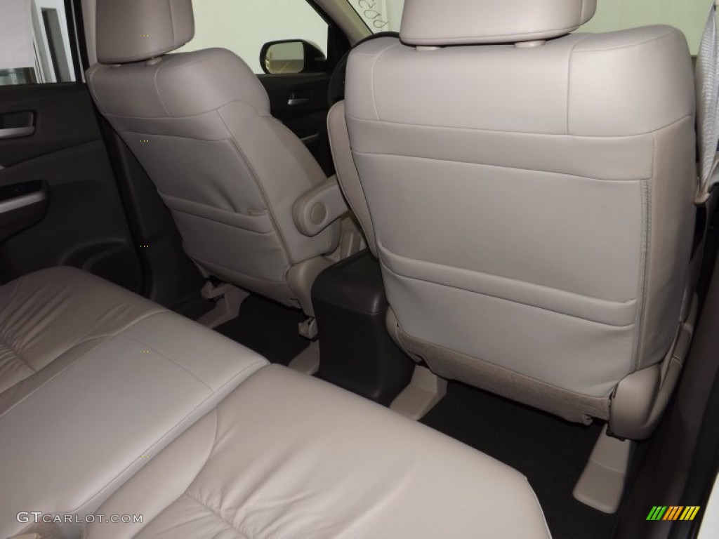 2014 CR-V EX-L - White Diamond Pearl / Beige photo #31