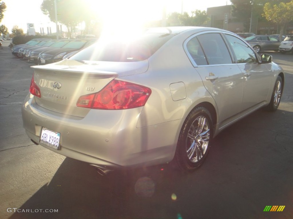 2011 G 37 Journey Sedan - Liquid Platinum / Graphite photo #5