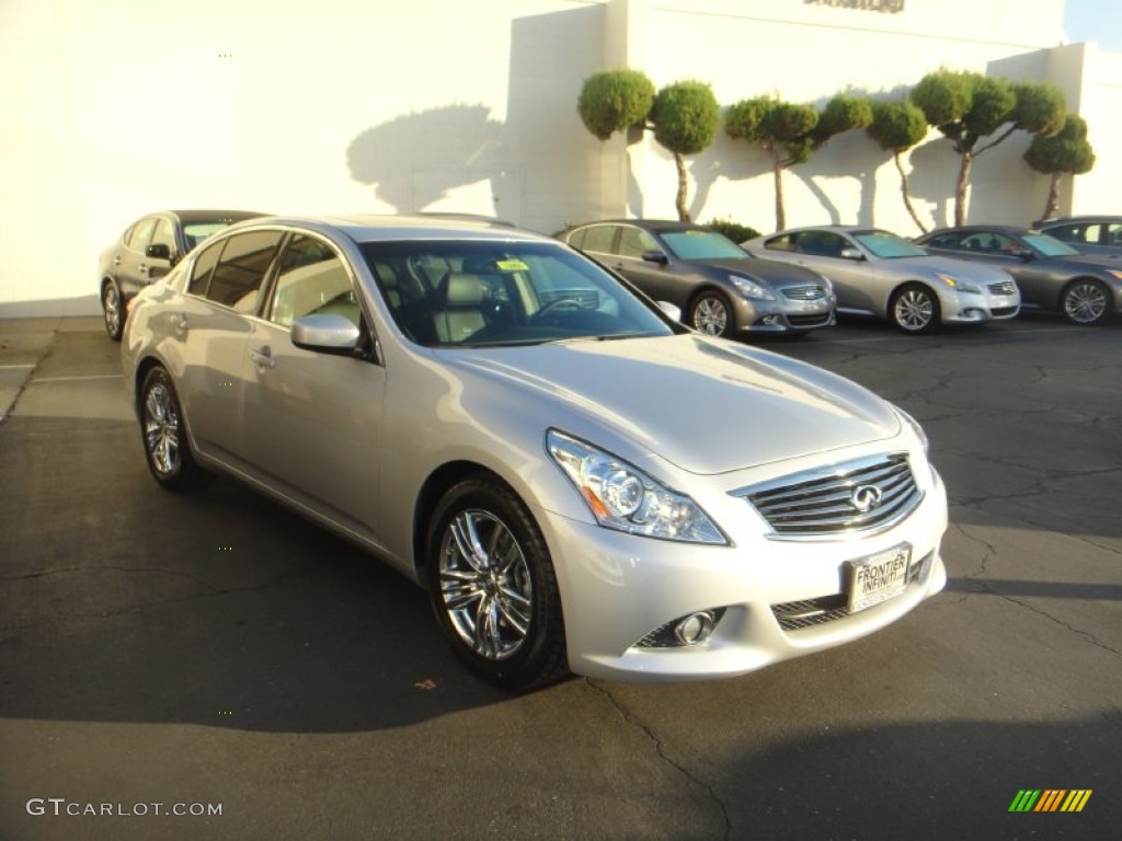 2011 G 37 Journey Sedan - Liquid Platinum / Graphite photo #6