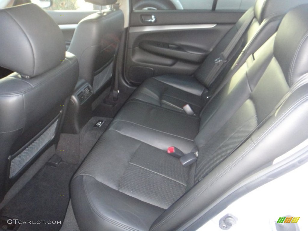 2011 G 37 Journey Sedan - Liquid Platinum / Graphite photo #23